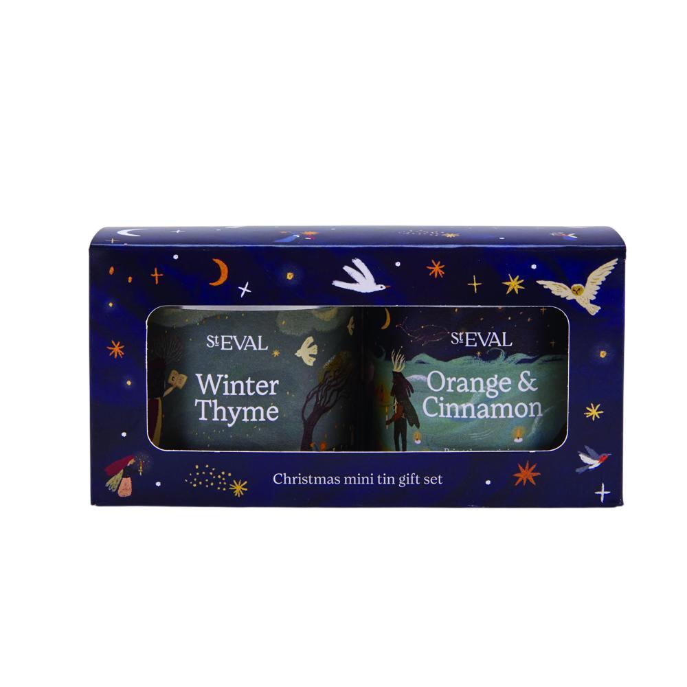 St Eval Candle Company Christmas Mini Tin Gift Set